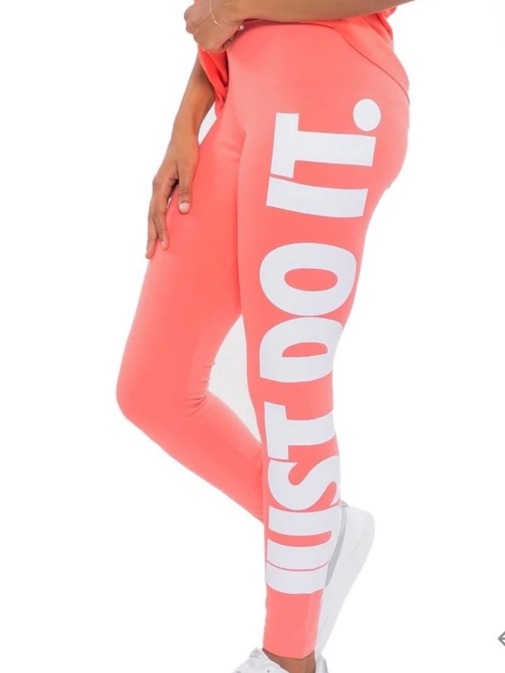 NWOT Nike Sportswear Women’s “JUST DO IT” High-Waisted Leggings - Size Small